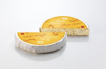 Edler-Weisser-Bunte-Schote - Käse des Monats. BY