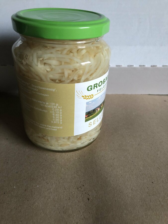 Bio-Sellerie im Glas/Bayern | Bio-Konserven | Speisekammer